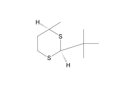 cis-2-tert-Butyl-4-methyl-1,3-dithiane