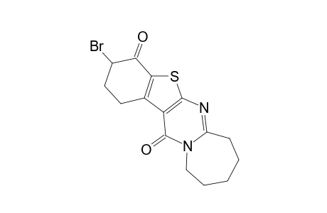 3-Bromo-1,2,3,4,7,8,9,10-octahydro-11H,13H-benzo[4',5']thieno[3',2':4,5]pyrimidino[1,2-a]azepine-4,13-dione