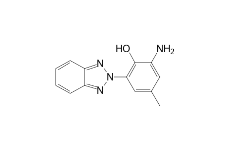 2-amino-6-(2H-benzotriazol-2-yl)-p-cresol