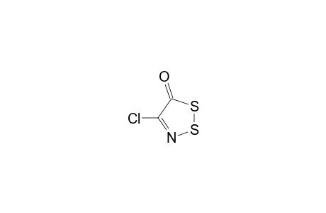 4-CHLORO-5H-1,2,3-DITHIAZOLE-5-ONE