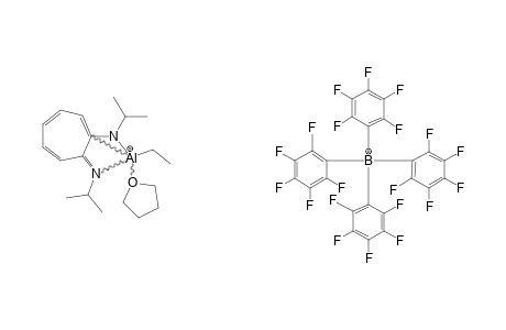 (IPR2-ATI)AL(ET)(THF)]-[B(C6F5)4]