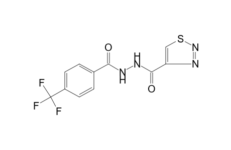 1-[(1,2,3-THIADIAZOL-4-YL)CARBONYL]-2-(alpha,alpha,alpha-TRIFLUORO-p-TOLUOYL)HYDRAZINE