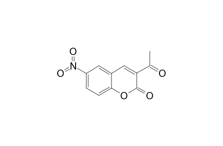 3-ACETYL-6-NITRO-2H-1-BENZOPYRAN-2-ONE