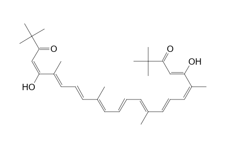 4,6,8,10,12,14,16,18,20-Tetracosanonaene-3,22-dione, 5,20-dihydroxy-2,2,6,10,15,19,23,23-octamethyl-, (Z,Z,E,E,E,E,E,E,E)-