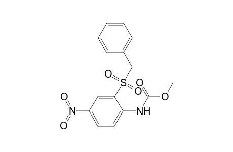 Methyl 2-(benzylsulfonyl)-4-nitrophenylcarbamate