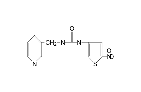 1-(5-nitro-3-thienyl)-3-[(3-pyridyl)methyl]urea