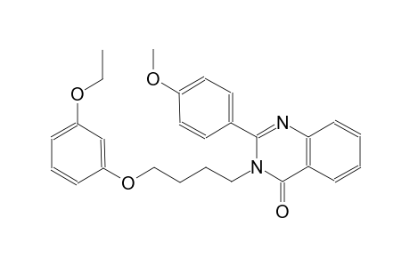 3-[4-(3-ethoxyphenoxy)butyl]-2-(4-methoxyphenyl)-4(3H)-quinazolinone