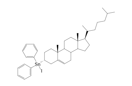 3-ALPHA-(IODODIPHENYL)-STANNYLCHOLEST-5-ENE