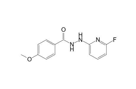 p-ANISIC ACID, 2-(6-FLUORO-2-PYRIDYL)HYDRAZIDE