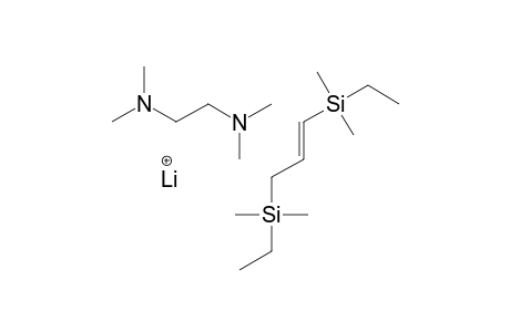 1,3-BIS-(DIMETHYLETHYLSILYL)-ALLYLLITHIUM-TETRAMETHYLDIAMINE-COMPLEX