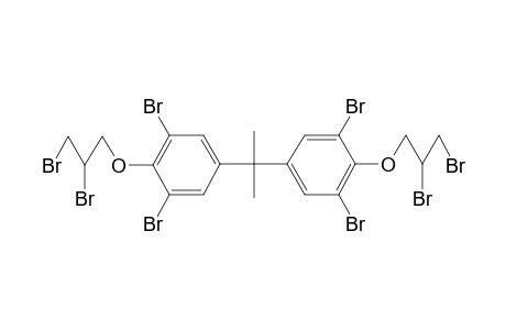 2,2-bis[3,5-dibromo-4-(2,3-dibromopropoxy)phenyl]propane