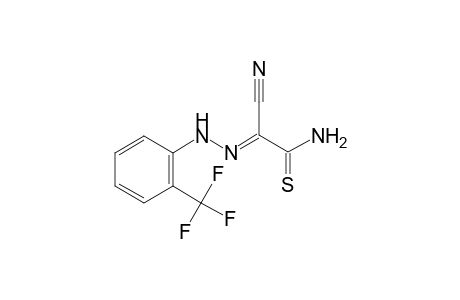 ethanethioamide, cyano[[2-(trifluoromethyl)phenyl]hydrazono]-, (2E)-