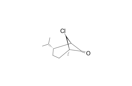 (1-ALPHA,4-BETA,5-ALPHA,7R*)-(+/-)-7-CHLORO-4-ISOPROPYL-1-METHYLBICYCLO-[3.1.1]-HEPTAN-6-ONE