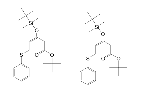 TERT.-BUTYL-(E)-3-[TERT.-BUTYL-(DIMETHYL)-SILYLOXY]-5-PHENYLTHIO-3-PENTENOATE