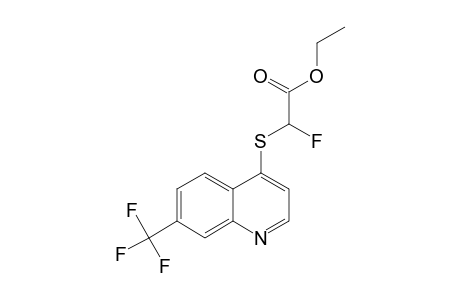 ETHYL-ALPHA-FLUORO-ALPHA-[4-(7-(TRIFLUOROMETHYL)-QUINOLYL)-THIO]-ACETATE