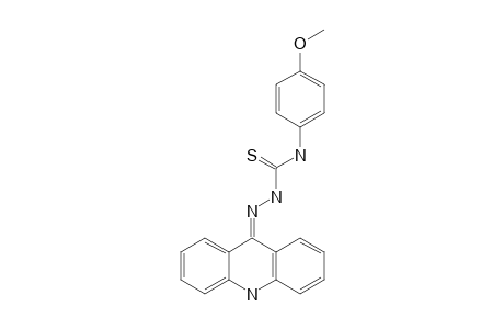 4-METHOXYPHENYL-1-(9,10-DIHYDROACRIDIN-9-YLIDENE)-THIOSEMICARBAZIDE;MAJOR-ISOMER