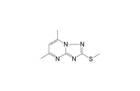 5,7-DIMETHYL-2-METHYLTHIO-1,2,4-TRIAZOLO-[1.5-A]-PYRIMIDINE