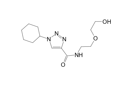 1-Cyclohexyl-1H-(1,2,3)-triazole-N-[2'-(hydroxyethoxy)ethyl]-4-carboxamide