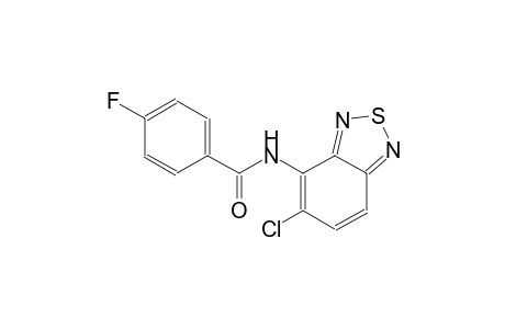 N-(5-chloro-2,1,3-benzothiadiazol-4-yl)-4-fluorobenzamide