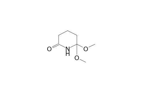 6,6-Dimethoxy-piperidin-2-one