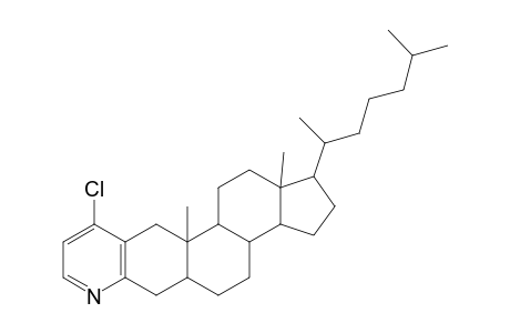 10-Chloro-1-(1,5-dimethylhexyl)-11a,13a-dimethyl-2,3,3a,3b,4,5,5a,6,11,11a,11b,12,13,13a-tetradecahydro-1H-cyclopenta[5,6]naphtho[1,2-g]quinoline