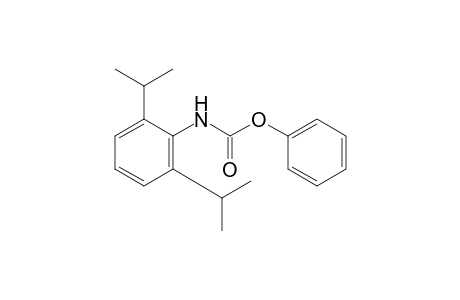 2,6-diisopropylcarbanilic acid, phenyl ester