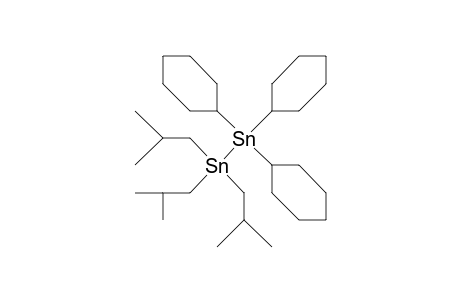 1,1,1-Triisobutyl-2,2,2-tricyclohexyl-ditin