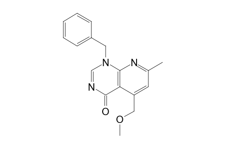 1-Benzyl-5-methoxymethyl-7-methylpyrido[2,3-d]pyrimidin-4(1H)-one