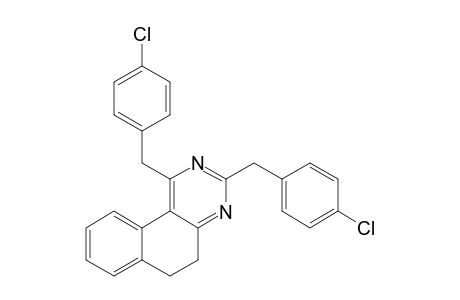 1,3-Bis(4-chlorobenzyl)-5,6-dihydrobenzo[f]quinazoline