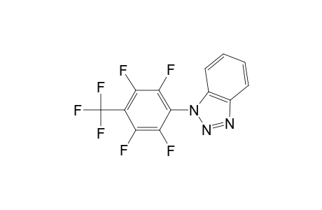 1-[2,3,5,6-Tetrafluoro-4-(trifluoromethyl)phenyl]-1H-1,2,3-benzotriazole