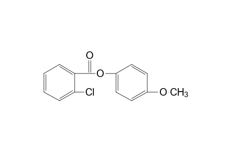 o-chlorobenzoic acid, p-methoxyphenyl ester