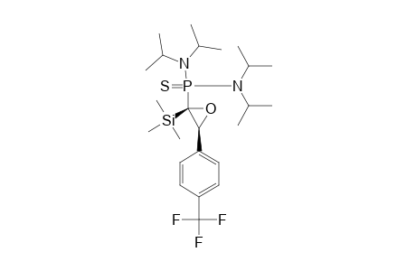 (2R,S/3R,S)-2-[BIS-(DIISOPROPYLAMINO)-THIOXOPHOSPHORANYL]-2-TRIMETHYLSILYL-3-[4'-TRIFLUOROMETHYLPHENYL]-OXIRANE