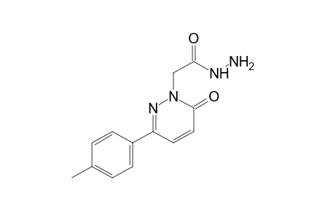 6-oxo-3-p-tolyl-1(6H)-pyridazineacetic acid, hydrazide