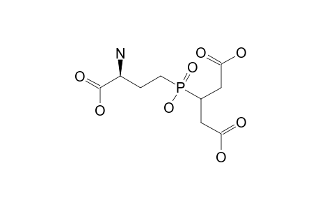 (3-S)-3-[(((3-AMINO-3-CARBOXY)-PROPYL)-(HYDROXY)-PHOSPHINYL]-PENTAN-1,5-DIOIC_ACID;LSP1-1183