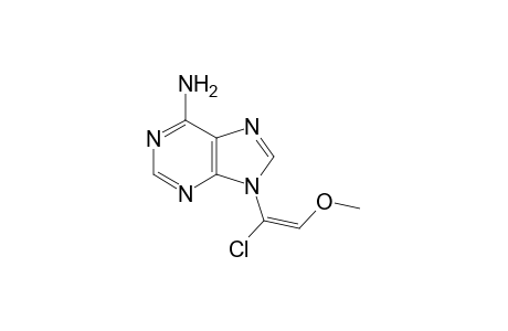 9-[(E)-1-chloranyl-2-methoxy-ethenyl]purin-6-amine