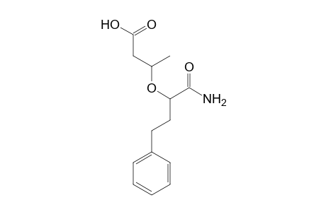 3-[1-(Aminocarbonyl)-3-phenylpropoxy]butanoic acid