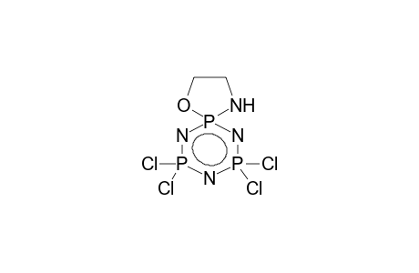 SPIRO[4,4,6,6-TETRACHLOROCYCLOTRIPHOSPHAZENE-2,2'-(1',3',2'-OXAZAPHOSPHOLANE)]