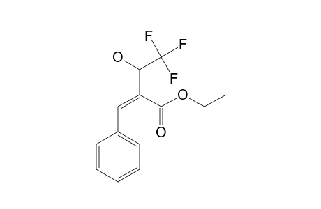 ETHYL-(2Z)-2-(2,2,2-TRIFLUORO-1-HYDROXYETHYL)-3-PHENYLACRYALTE