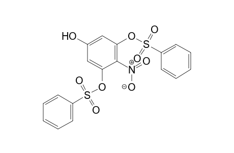 1,3,5-benzenetriol, 2-nitro-, 1,3-bis(benzenesulfonate)