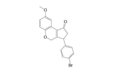 3-(4-Bromophenyl)-8-methoxy-2,3-dihydrocyclopenta[c]chromen-1(4H)-one