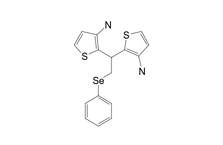 1,1-BIS-(3-AMINO-2-THIENYL)-2-PHENYLSELENYLETHANE