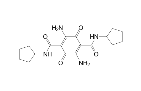 2,5-diamino-N,N'-dicyclopentyl-3,6-diketo-cyclohexa-1,4-diene-1,4-dicarboxamide