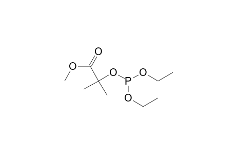 Methyl 2-[(diethoxyphosphino)oxy]-2-methylpropanoate