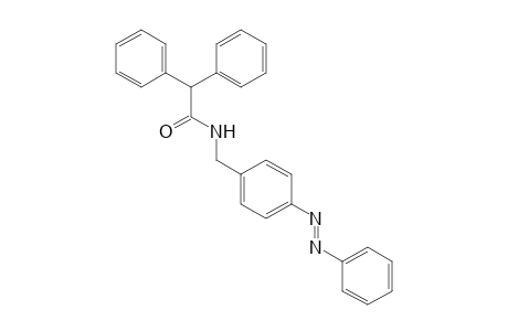 2,2-DIPHENYL-N-[p-(PHENYLAZO)BENZYL]ACETAMIDE