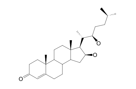 16(S),22(S)-DIHYDROXYCHOLEST-4-EN-3-ONE