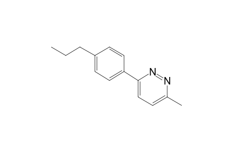 3-methyl-6-(p-propylphenyl)pyridazine