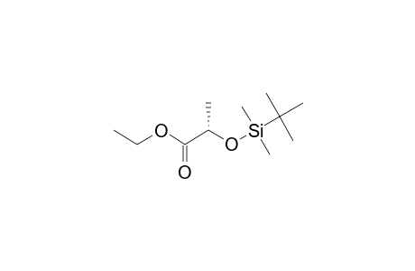 (S)-ETHYL-2-(TERT.-BUTYLDIMETHYLSILYLOXY)-PROPANOATE