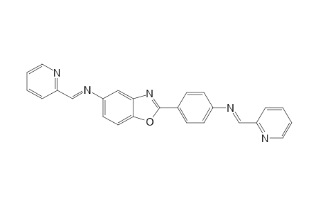 5-[(2-Pyridylmethylene)amino]-2-{4-[(2-pyridylmethylene)amino]phenyl}benzoxazole