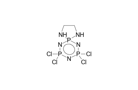 1,1-ETHYLENEDIAMINO-3,3,5,5-TETRACHLOROCYCLOTRIPHOSPHAZENE