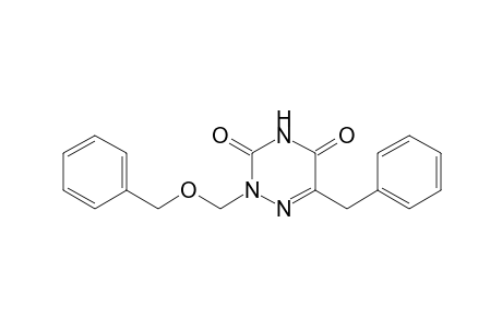 5-BENZYL-1-BENZYLOXYMETHYL-6-AZAURACIL